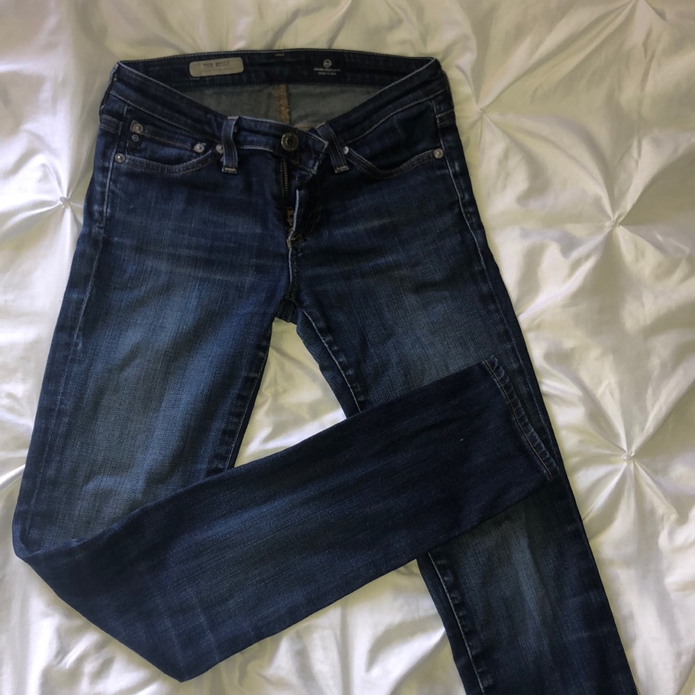 Dark wash AG jeans